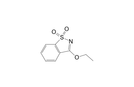 3-ethoxy-1,2-benzisothiazole, 1,1-dioxide