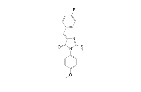 4H-imidazol-4-one, 3-(4-ethoxyphenyl)-5-[(4-fluorophenyl)methylene]-3,5-dihydro-2-(methylthio)-, (5Z)-