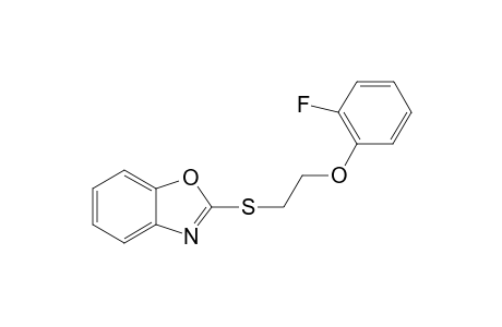 Benzoxazole, 2-[[2-(2-fluorophenoxy)ethyl]thio]-