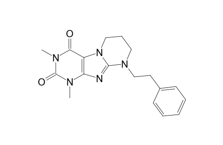 1,3-dimethyl-9-phenethyl-6,7,8,9-tetrahydropyrimido[2,1-f]purine-2,4(1H,3H)-dione