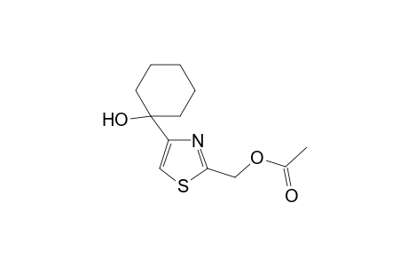 2-(Acetoxymethyl-4-(1-hydroxycyclohexan-1-yl)thiazole