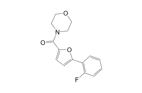 Morpholine, 4-[[5-(2-fluorophenyl)-2-furanyl]carbonyl]-