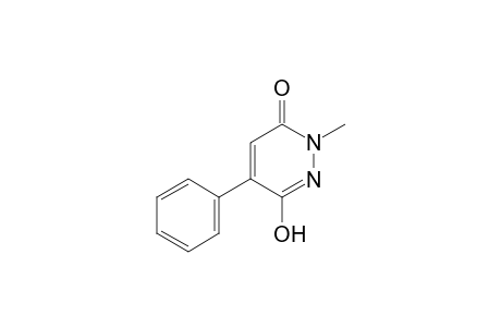 6-hydroxy-2-methyl-5-phenyl-3(2H)-pyridazinone