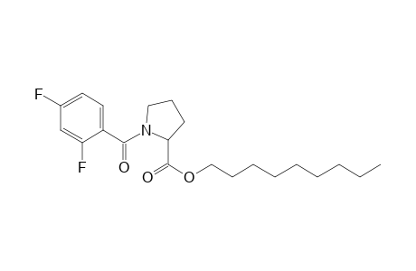 L-Proline, N-(2,4-difluorobenzoyl)-, nonyl ester