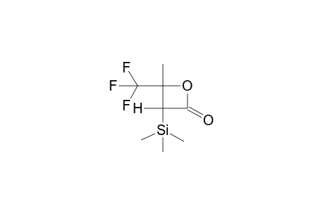 3-TRIMETHYLSILYL-4-TRIFLUOROMETHYL-4-METHYL-2-OXETANONE