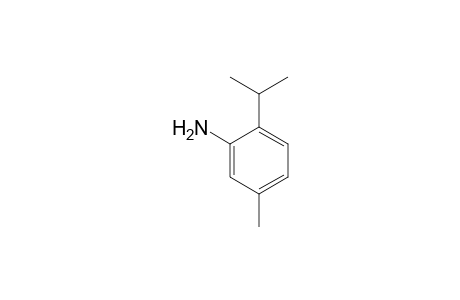 Benzenamine, 5-methyl-2-(1-methylethyl)-