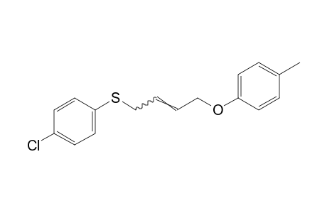 4-[p-Chlorophenyl)thio]-2-butenyl p-tolyl ether