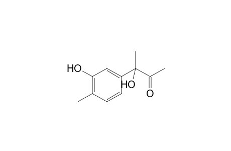 3-Hydroxy-3-(3-hydroxy-4-methylphenyl)butan-2-one