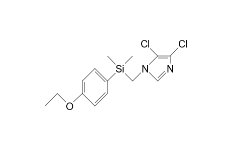 1H-Imidazole, 4,5-dichloro-1-[[(4-ethoxyphenyl)dimethylsilyl]methyl]-