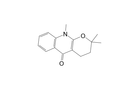 2,2,10-TRIMETHYL-2,3,4,10-TETRAHYDRO-5H-PYRANO-[2,3-B]-QUINOLIN-5-ONE