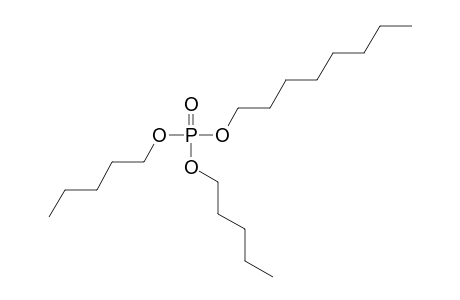 Phosphoric acid, dipentyl octyl ester