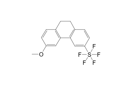 3-methoxy-6-(pentafluorosulfanyl)-9,10-dihydrophenanthrene