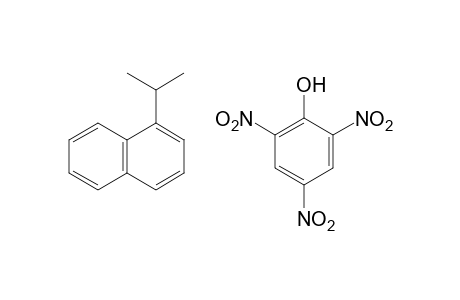 1-Isopropylnaphthalene, monopicrate