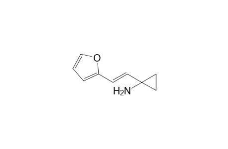 1-[(E)-2-(2-furanyl)ethenyl]-1-cyclopropanamine