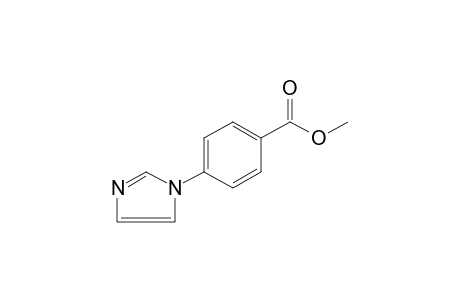 p-(imidazol-1-yl)benzoic acid, methyl ester