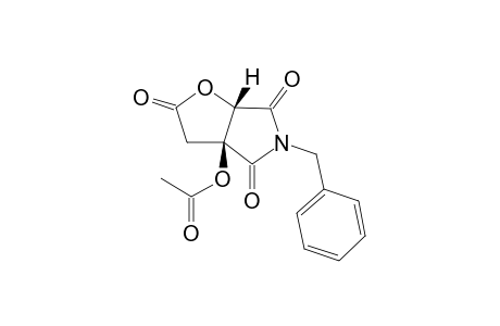 7-Benzyl-7-aza-2-oxa-5-carbomethoxybicyclo[3.3.0]octan-3,6,8-trione