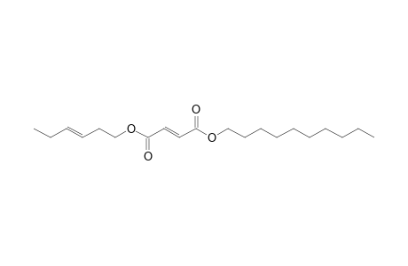 Fumaric acid, decyl trans-hex-3-enyl ester