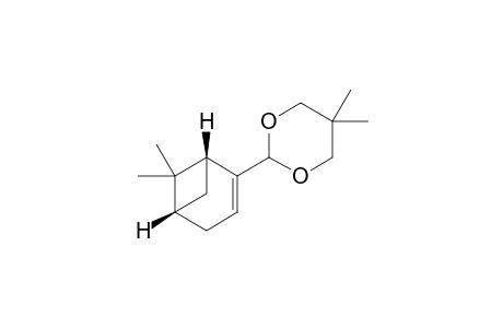 2-((1R,5S)-6,6-Dimethylbicyclo[3.1.1]hept-2-en-2-yl)-5,5-dimethyl-1,3-dioxane