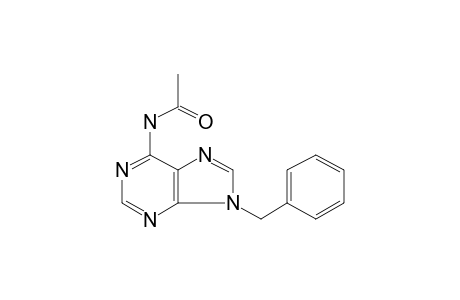 9-Benzyl-9H-purin-6-amine, N-acetyl-