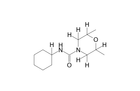 N-cyclohexyl-2,6-dimethyl-4-morpholinecarboxamide