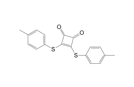 3,4-bis(p-tolylsulfanyl)cyclobut-3-ene-1,2-dione