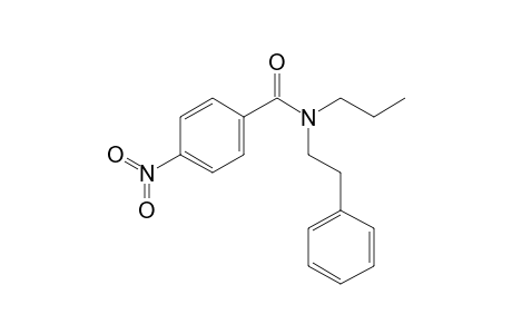 Benzamide, 4-nitro-N-(2-phenylethyl)-N-propyl-