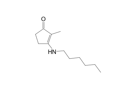 3-(Hexylamino-2'-methyl)ylamino)cyclopent-2-en-1-one