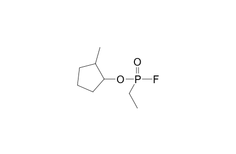 2-Methyl cyclopentyl ethylphosphonofluoridate