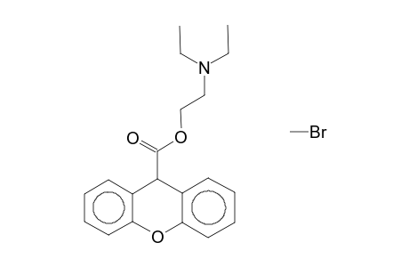 9H-Xanthene-9-carboxylic acid, 2-diethylaminoethyl ester