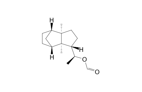 Ethanol, 1-[octahydro-3a',7a'-dimethyl-4',7'-methano-1'H-inden-1'-yl-(1'alpha,3a'alpha,4'beta,7'beta,7a'alpha)]-(2S)-1-formate