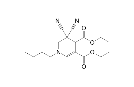 Diethyl 1-butyl-5,5-dicyano-1,4,5,6-tetrahydropyridine-3,4-dicarboxylate