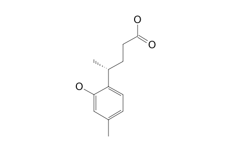 (S)-(+)-4-[1-(2-HYDROXY-4-METHYL)-PHENYL)]-PENTANOIC-ACID