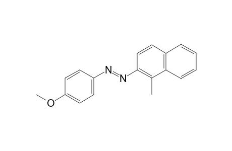 (4-Methoxy-phenyl)-(1-methyl-naphthalen-2-yl)-diazene