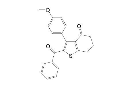 2-Benzoyl-3-(4-methoxyphenyl)-6,7-dihydro-1-benzothiophen-4(5H)-one