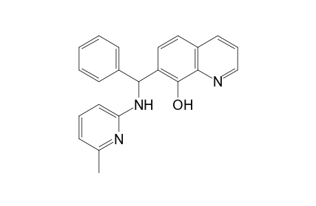 Quinolin-8-ol, 7-(6-methyl-2-pyridylamino)(phenyl)methyl-