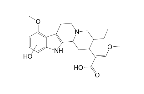 Mitragynine-M/artifact (16-COOH-HO-) MS2