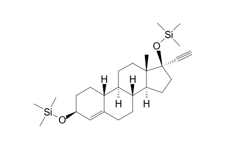 17.ALPHA.-ETHYNYL-ESTR-4-ENE-3.BETA.,17.BETA.-DIOL-DI-TRIMETHYLSILYL ETHER