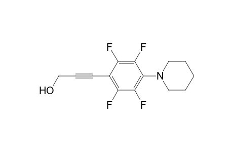3-(4-PIPERIDINO-2,3,5,6-TETRAFLUOROPHENYL)-2-PROPYN-1-OL