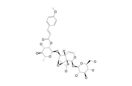 6-O-ALPHA-L-(2''-O-TRANS-PARA-METHOXYCINNAMOYL)-RHAMNOPYRANOSYL-CATALPOL