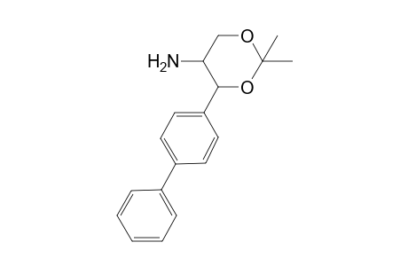 4-[1',1"-Biphenyl-4'-yl]-2,2-dimethyl-1,3-dioxan-5-amine