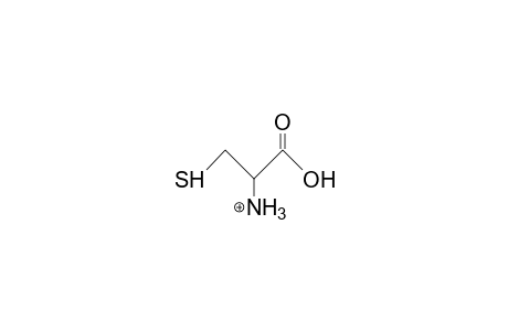 L(+)-Cysteinium cation