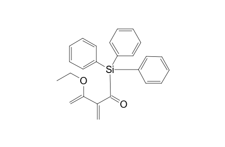 2-Methylene-3-ethoxy-3-butenoyltriphenylsilane