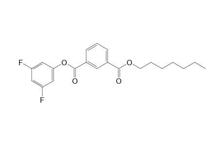 Isophthalic acid, 3,5-difluorophenyl heptyl ester