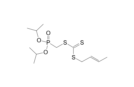 Crotyl and [(Diisopropoxyphosphinyl)methyl]N-phenylimidodithiocarbonate