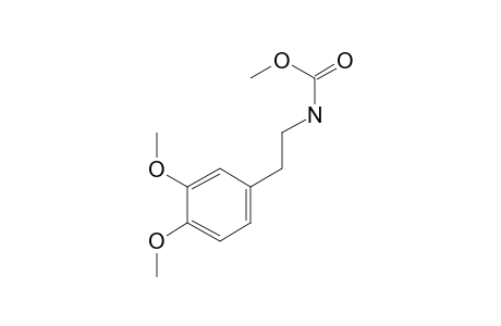 3,4-Dimethoxyphenethylamine, N-methoxycarbonyl-