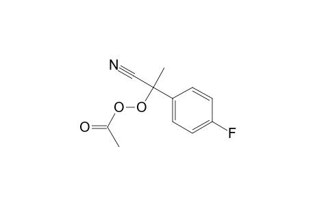 Ethaneperoxoic acid, 1-cyano-1-(4-fluorophenyl)ethyl ester