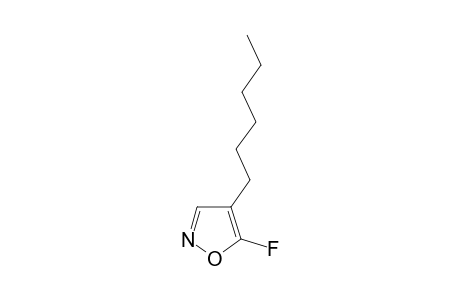 4-Hexyl-5-fluoroisoxazole