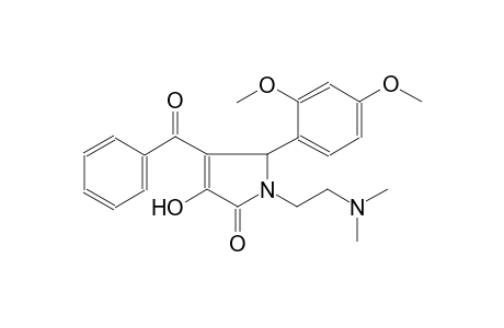 4-Benzoyl-5-(2,4-dimethoxy-phenyl)-1-(2-dimethylamino-ethyl)-3-hydroxy-1,5-dihydro-pyrrol-2-one