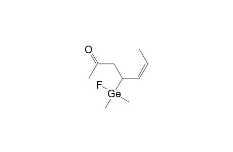 4-( Fluorodimethylgermyl)-5-hepten-2-one