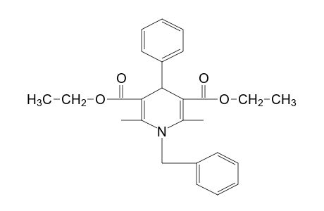 1-benzyl-1,4-dihydro-2,6-dimethyl-4-phenyl-3,5-pyridinedicarboxylic acid, diethyl ester